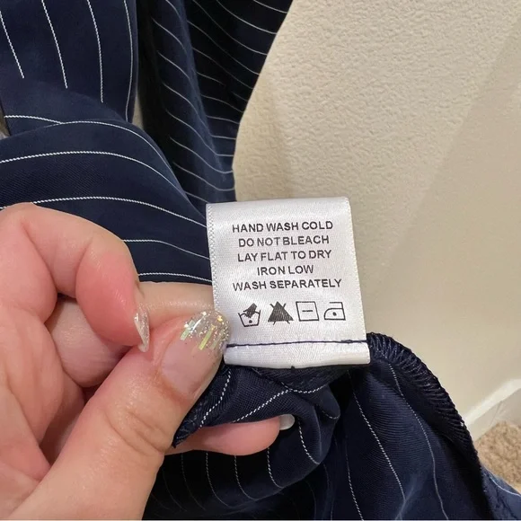 L’academie Pinstripe Mini Dress - Picture 7 of 9